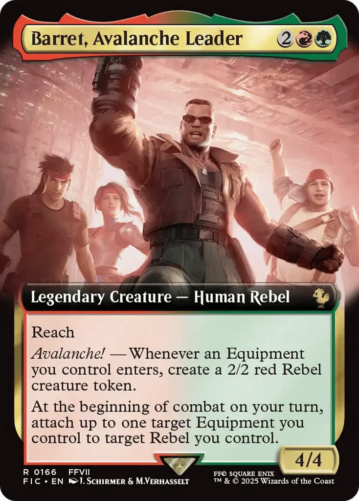 Barret, Avalanche Leader · Final Fantasy Commander
