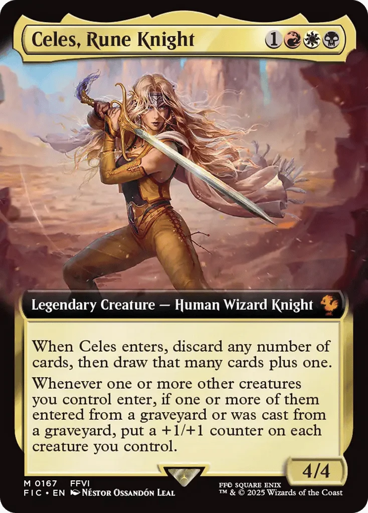 Celes, Rune Knight · Final Fantasy Commander