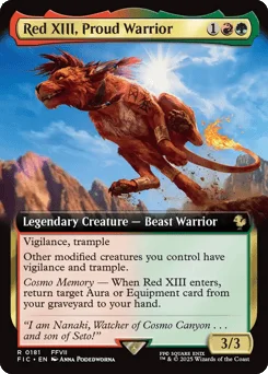 Red XIII, Proud Warrior