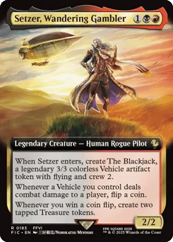 Setzer, Wandering Gambler