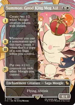 Summon: Good King Mog XII