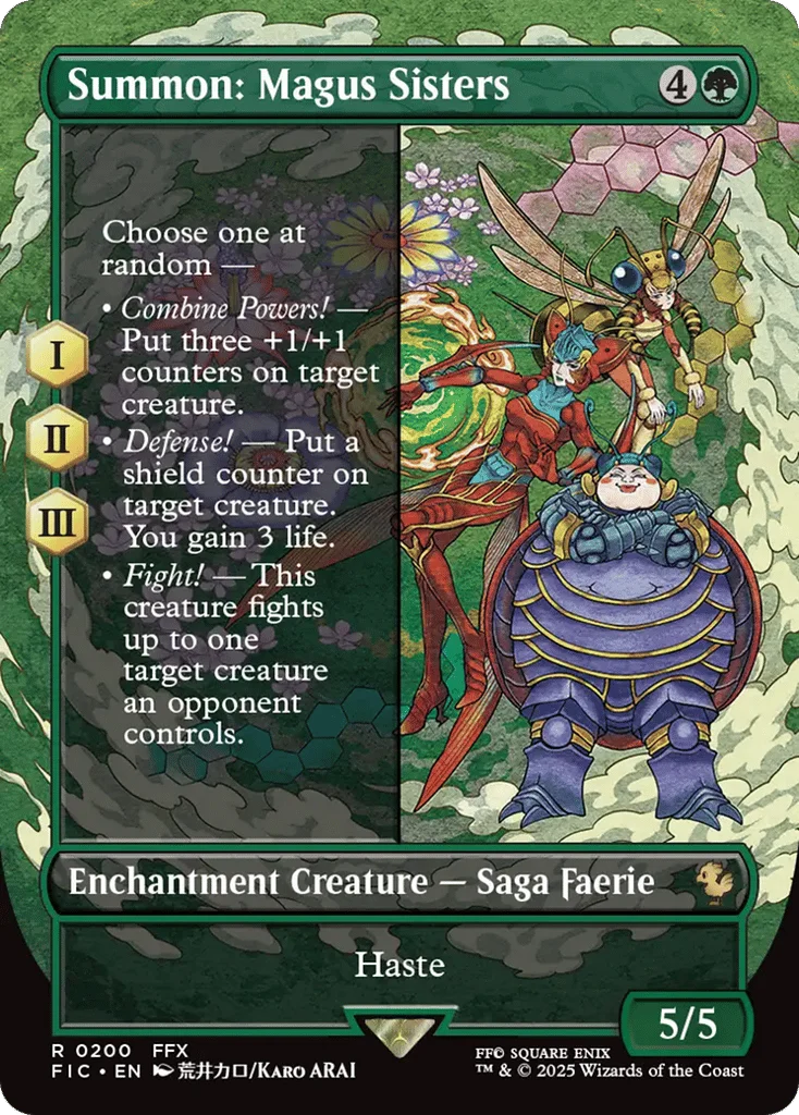 Summon: Magus Sisters · Final Fantasy Commander