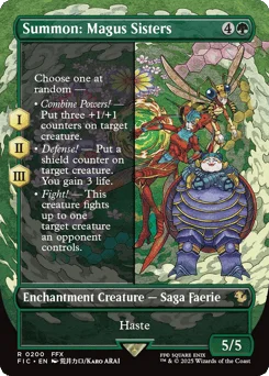 Summon: Magus Sisters