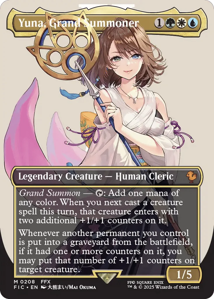 Yuna, Grand Summoner · Final Fantasy Commander