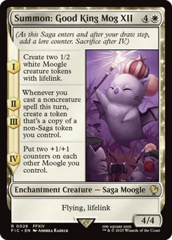 Summon: Good King Mog XII