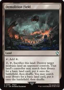 Demolition Field