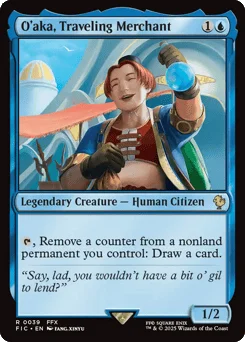 O'aka, Traveling Merchant