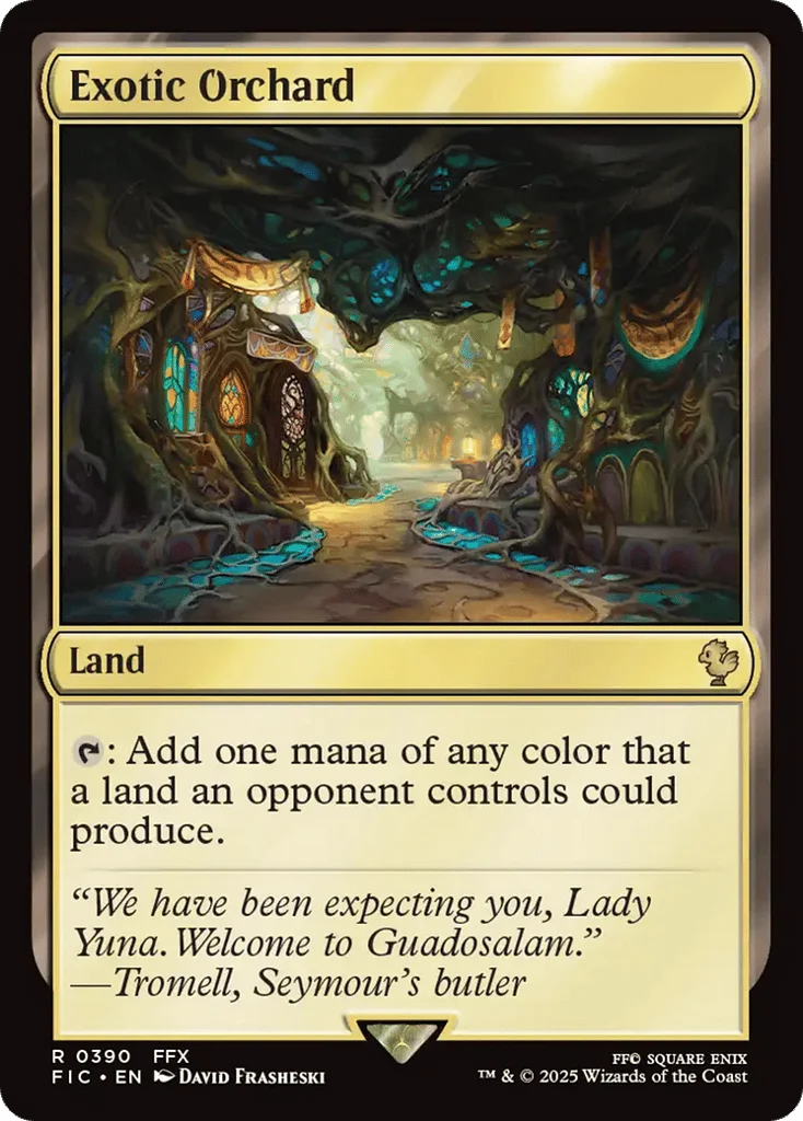 Exotic Orchard · Final Fantasy Commander
