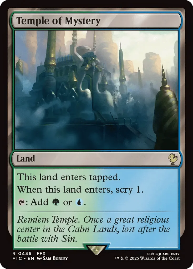 Temple of Mystery · Final Fantasy Commander