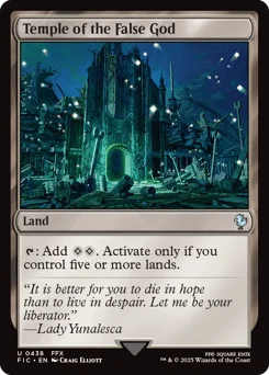 Temple of the False God