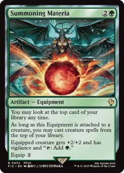 Summoning Materia