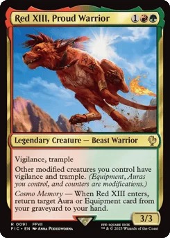 Red XIII, Proud Warrior