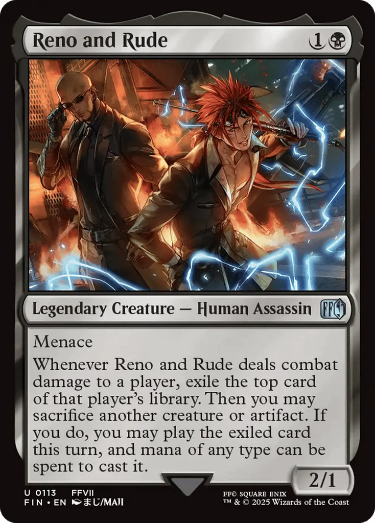 Reno and Rude · Final Fantasy