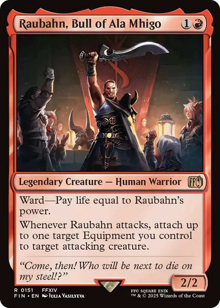 Raubahn, Bull of Ala Mhigo · Final Fantasy