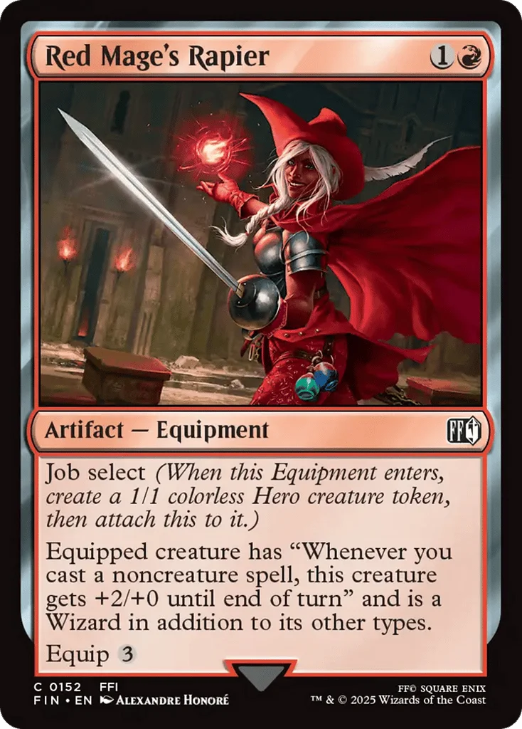 Red Mage's Rapier · Final Fantasy