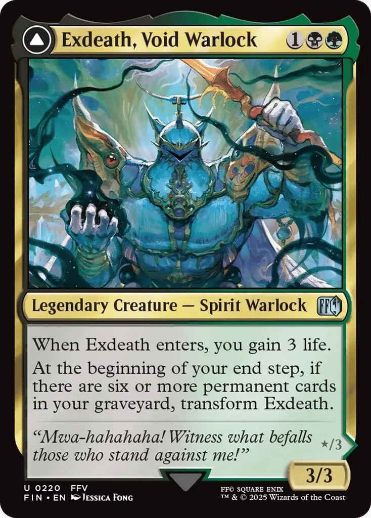 Exdeath, Void Warlock // Neo Exdeath, Dimension's End · Final Fantasy