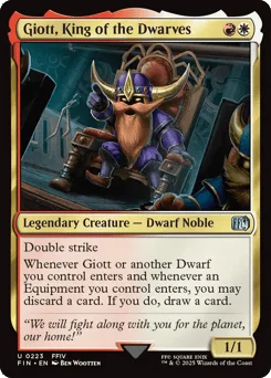 Giott, King of the Dwarves