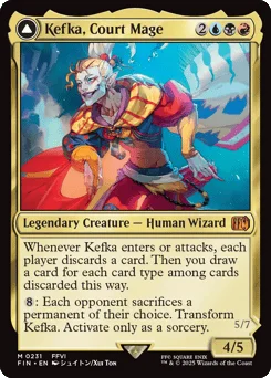 Kefka, Court Mage // Kefka, Ruler of Ruin