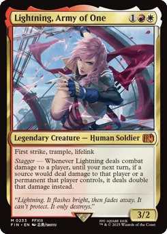 Lightning, Army of One