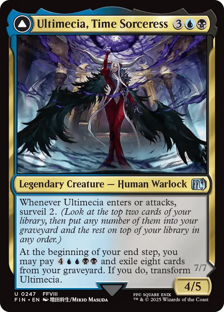 Ultimecia, Time Sorceress // Ultimecia, Omnipotent · Final Fantasy