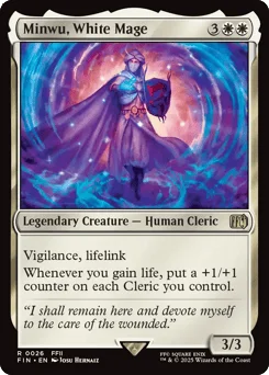 Minwu, White Mage