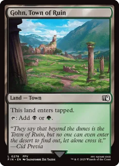 Gohn, Town of Ruin