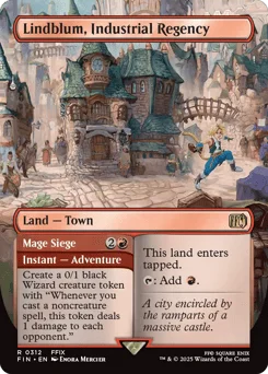 Lindblum, Industrial Regency // Mage Siege