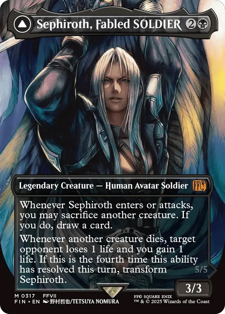 Sephiroth, Fabled SOLDIER // Sephiroth, One-Winged Angel · Final Fantasy