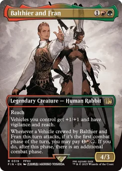 Balthier and Fran