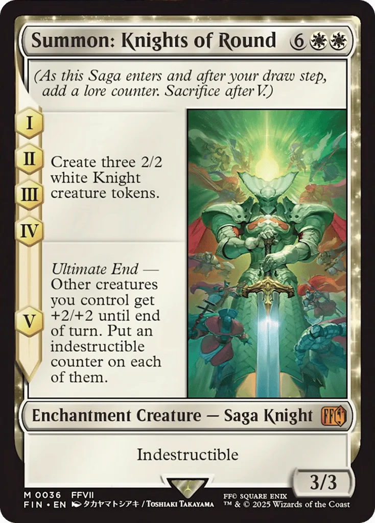 Summon: Knights of Round · Final Fantasy