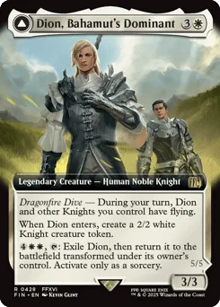 Dion, Bahamut's Dominant // Bahamut, Warden of Light
