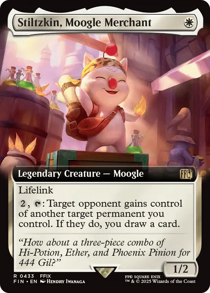 Stiltzkin, Moogle Merchant · Final Fantasy