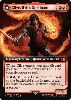 Clive, Ifrit's Dominant // Ifrit, Warden of Inferno