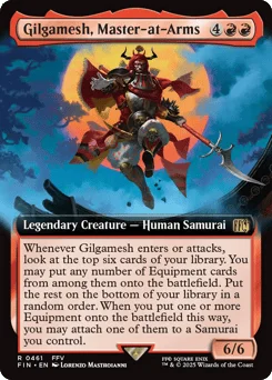 Gilgamesh, Master-at-Arms