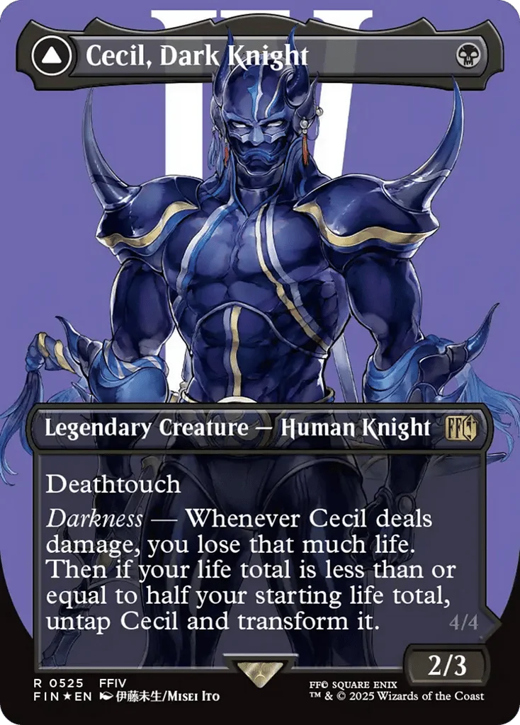 Cecil, Dark Knight // Cecil, Redeemed Paladin · Final Fantasy