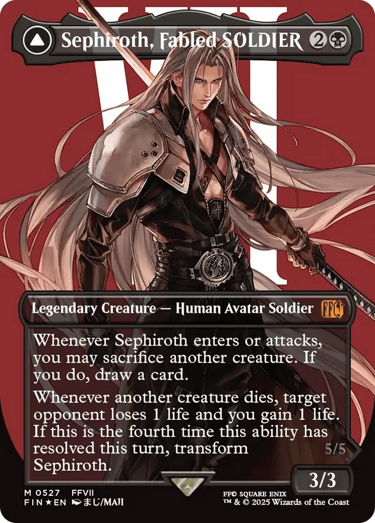 Sephiroth, Fabled SOLDIER // Sephiroth, One-Winged Angel · Final Fantasy