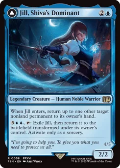 Jill, Shiva's Dominant // Shiva, Warden of Ice