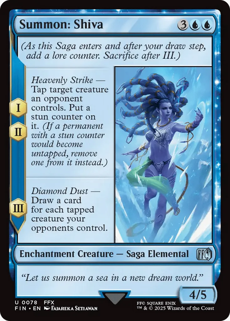 Summon: Shiva · Final Fantasy