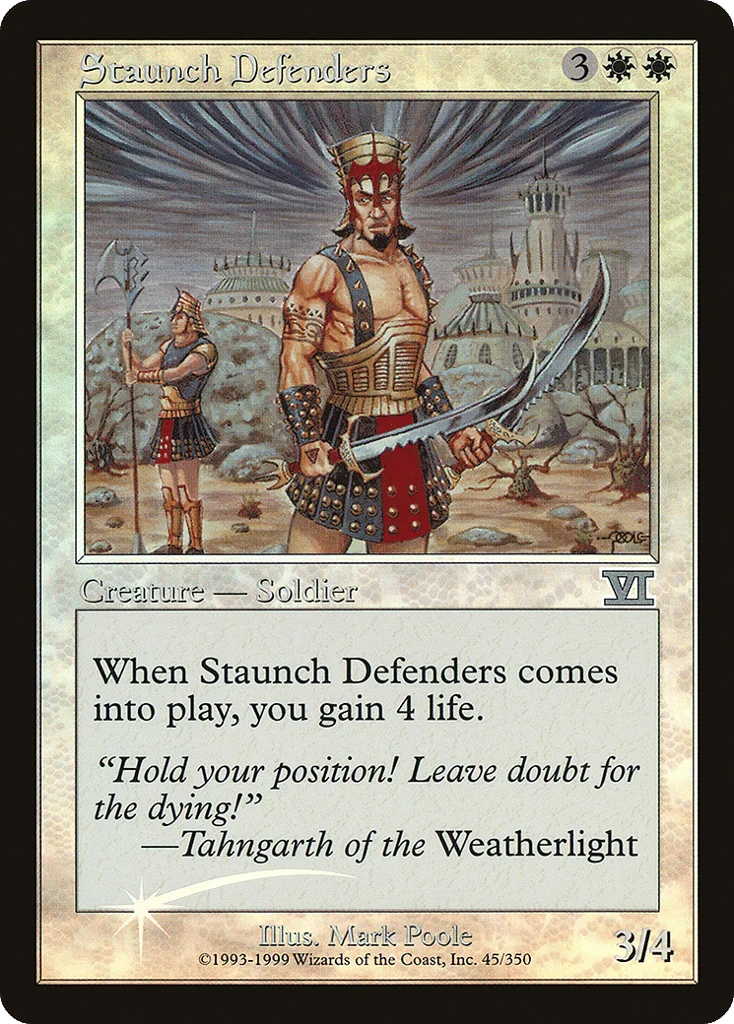 Staunch Defenders · Friday Night Magic 2000