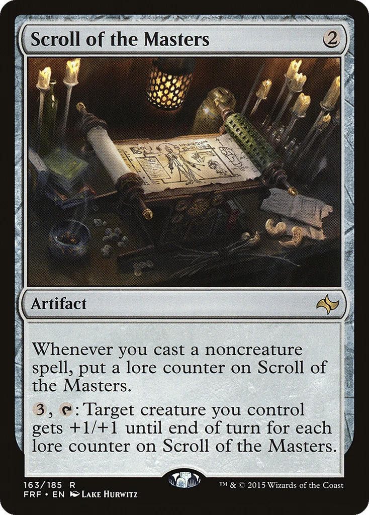 Scroll of the Masters · Fate Reforged