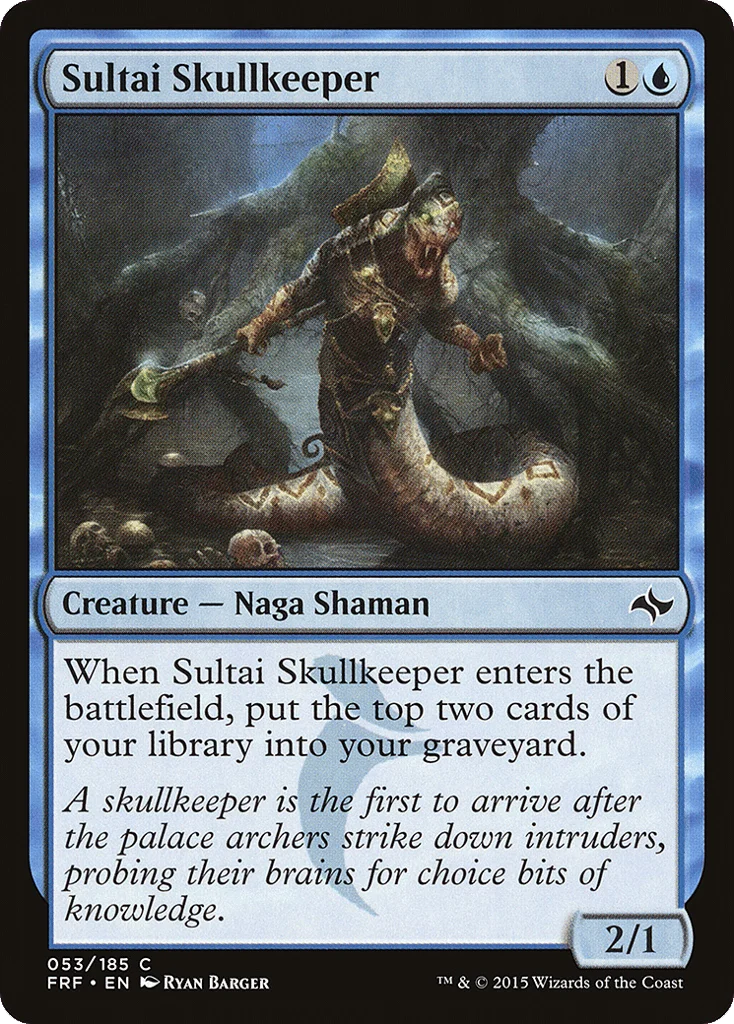 Sultai Skullkeeper · Fate Reforged