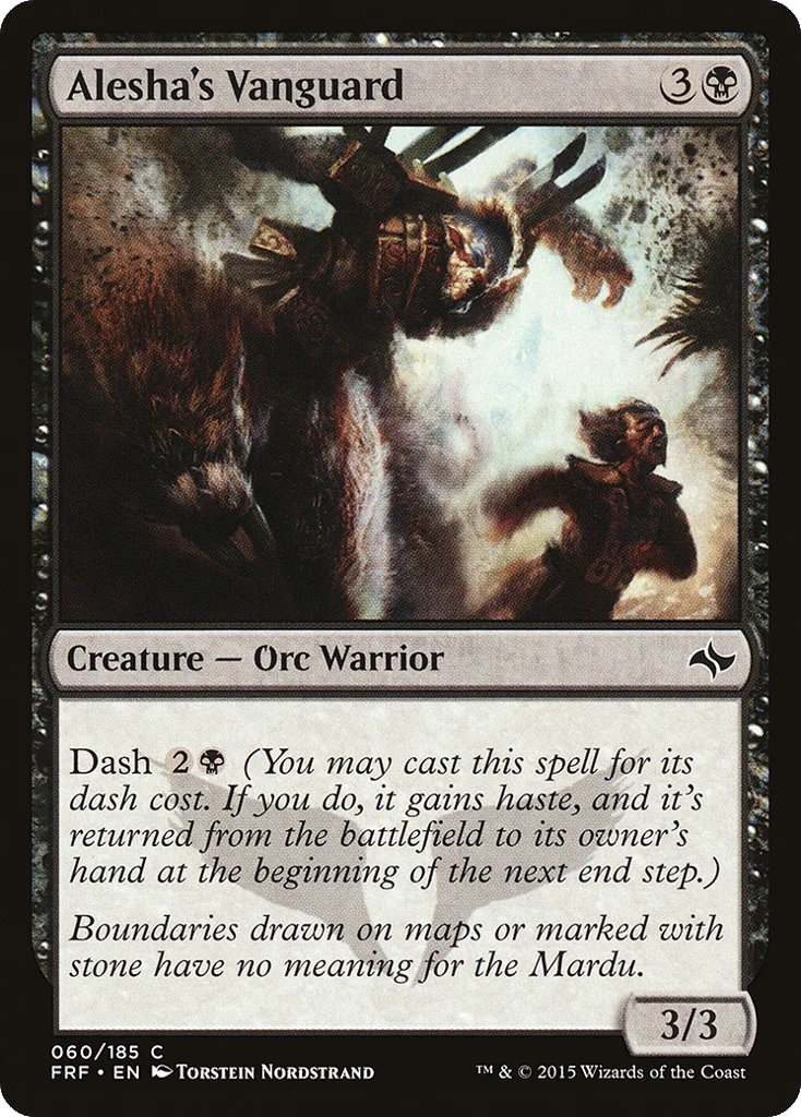 Alesha's Vanguard · Fate Reforged