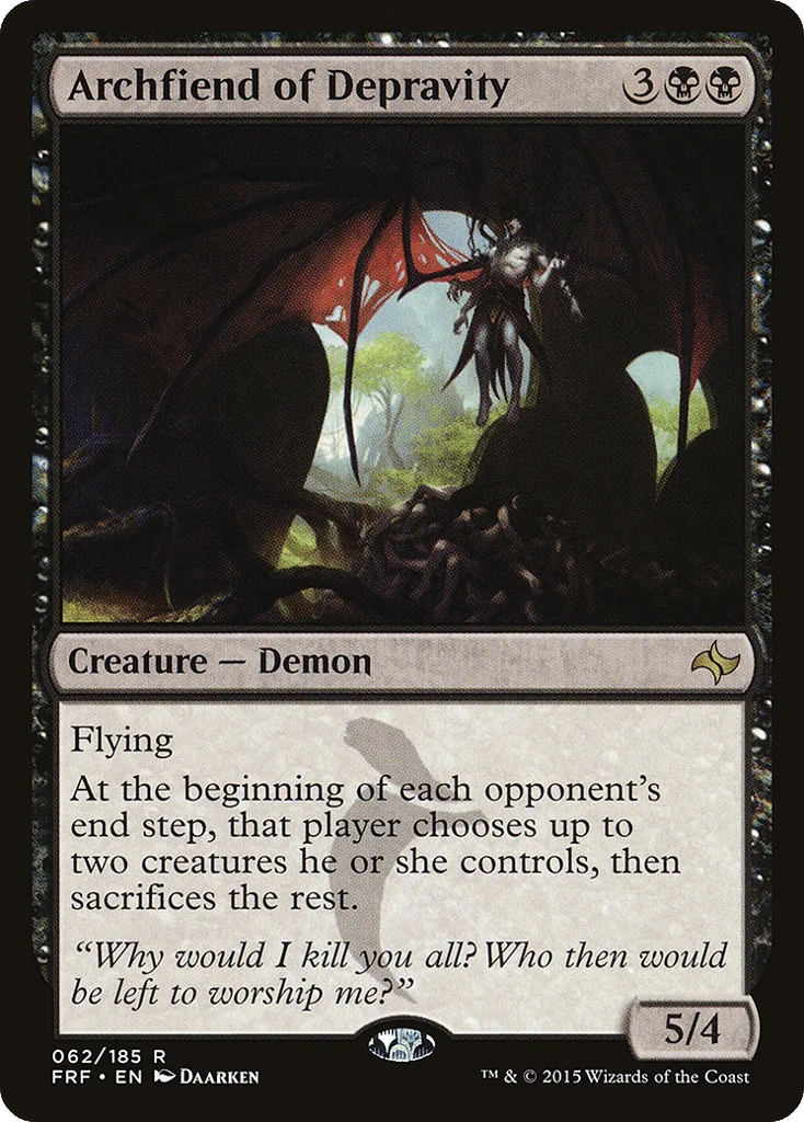 Archfiend of Depravity · Fate Reforged
