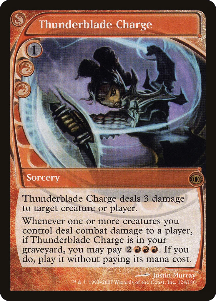 Thunderblade Charge · Future Sight