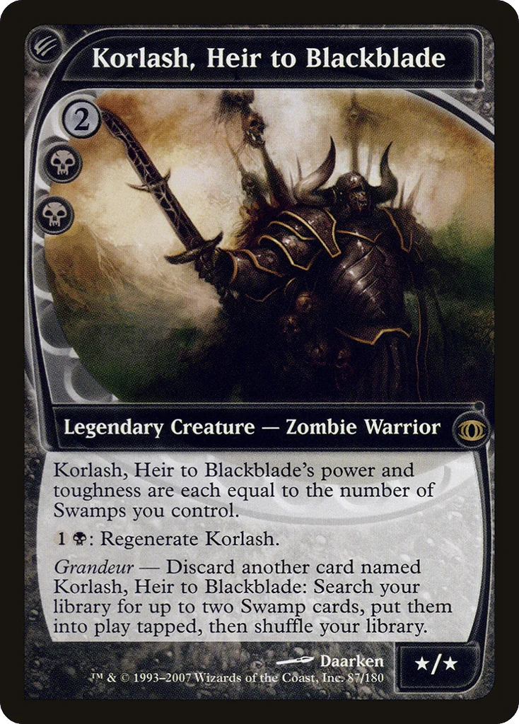 Korlash, Heir to Blackblade · Future Sight