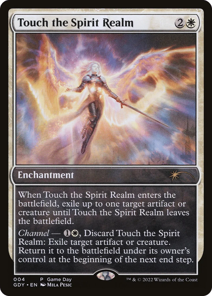 Touch the Spirit Realm · Game Day Promos