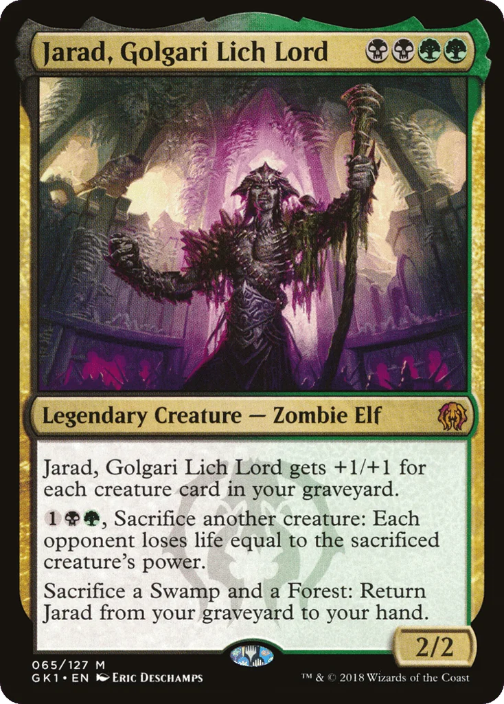Jarad, Golgari Lich Lord · GRN Guild Kit