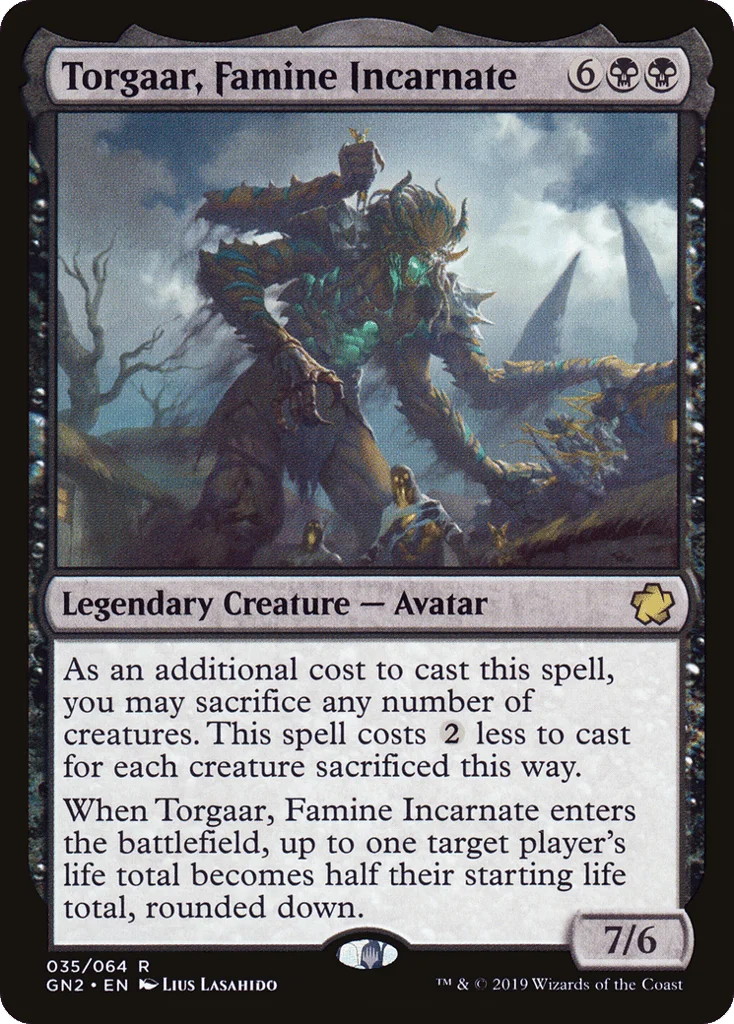 Torgaar, Famine Incarnate · Game Night 2019