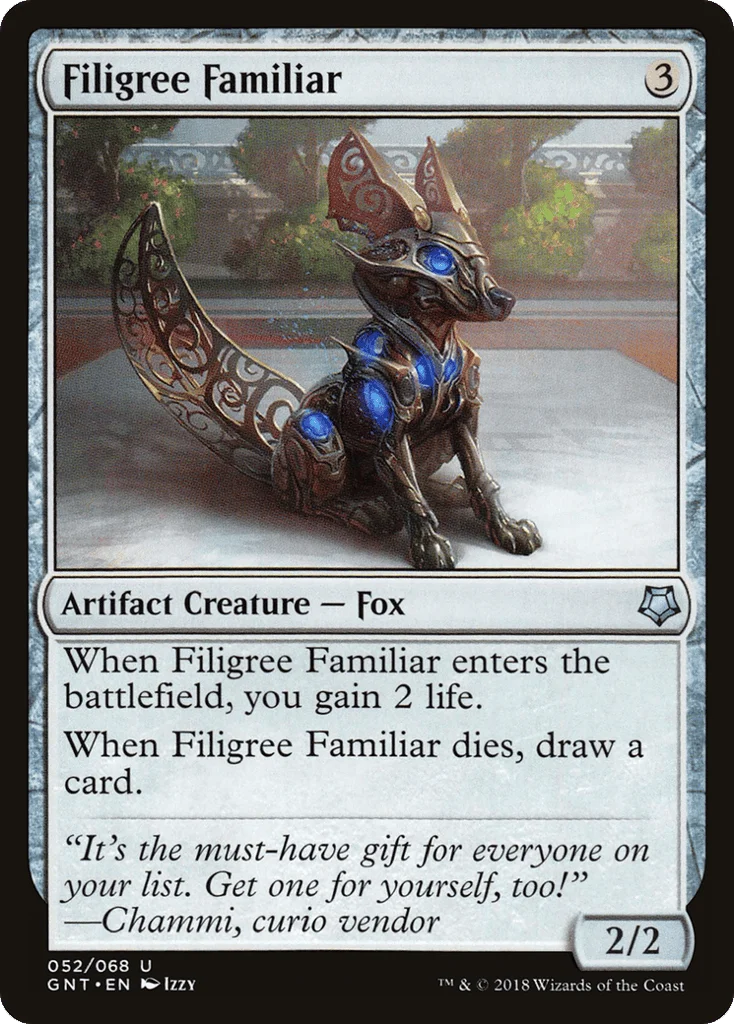 Filigree Familiar · Game Night