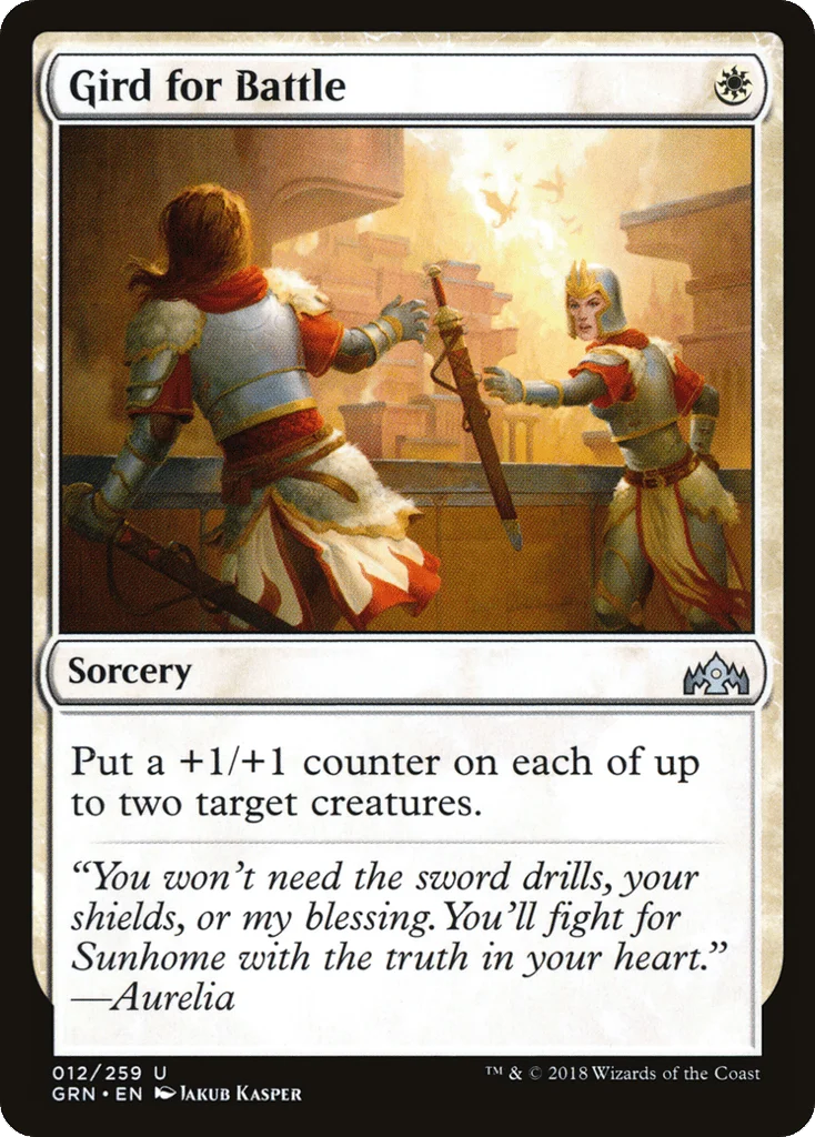 Gird for Battle · Guilds of Ravnica